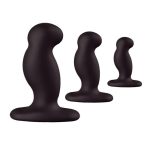Nexus Anal Starter Kit - Набір анальних пробок, 3 шт (чорний)