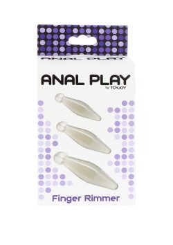Toy Joy Finger Rimmer 3Pcs - комплект анальних стимуляторів, 3 шт. - Зображення 3