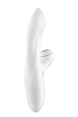 Білий вібратор-кролик з вакуумною стимуляцією Satisfyer G-Spot Rabbit - Зображення 4