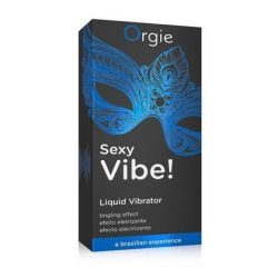 Синій Orgie Sexy Vibe! Liquid Vibrator-рідкий вібратор, 15 мл - Зображення 2