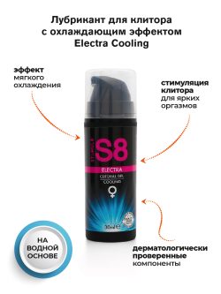 Stimul8 Cooling Clitoral Gel-кліторальний гель, 30 мл. - Зображення 2