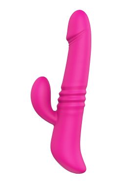 Вібратор-кролик з функцією нагріву Dream Toys Heating Thruster - Зображення 3