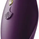 Zalo Hero Pulse Wave Massager- Імпульсно-хвильовий масажер для клітора, 14.6 см (фіолетовий) — фото 1