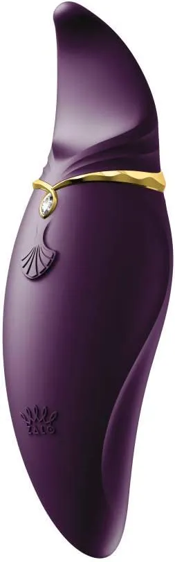 Zalo Hero Pulse Wave Massager- Імпульсно-хвильовий масажер для клітора, 14.6 см (фіолетовий)