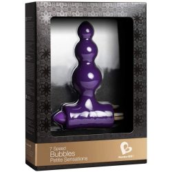 Rocks Off Petite Sensations Bubbles - анальний вібратор, 8.5х2.8 см (пурпурний) - Зображення 5