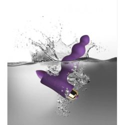 Rocks Off Petite Sensations Bubbles - анальний вібратор, 8.5х2.8 см (пурпурний) - Зображення 2