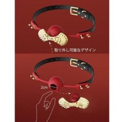Zalo Silicone Ball Gag Red - Розкішний кляп (червоний) - Зображення 2