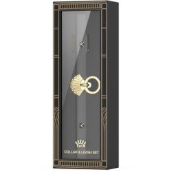 Zalo Collar and Leash Set Black - Розкішний нашийник з повідцем (чорний) - Зображення 4
