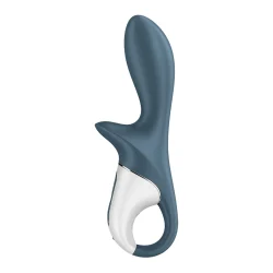 Satisfyer Air Pump Booty 2 - Надувний анальний вібратор, 19х6 см (сірий) - Зображення 5