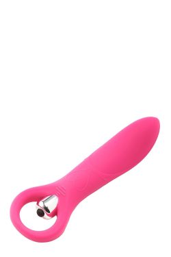 Dream Toys Flirts Ring Vibrator - Вібратор, 15,5 см (рожевий) - Зображення 4
