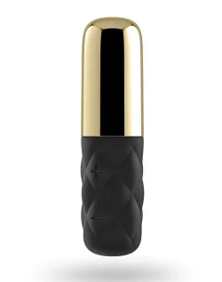 Satisfyer - Mini Lovely Honey Gold - Вібратор-помада з 15 варіантами роботи та дуже тихим мотором (золотий) - Зображення 2