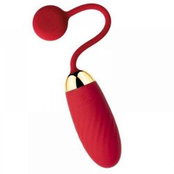 Svakom Ella Vibrating Egg Red-віброяйце зі смарт-управлінням, 21. 5х3. 3 см (кораловий) - Зображення 6