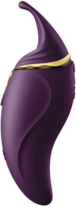Zalo Hero Pulse Wave Massager- Імпульсно-хвильовий масажер для клітора, 14.6 см (фіолетовий) - Зображення 2