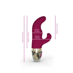 Mystim Hop Hop Bob Fuchsia - вібратор кролик, що перезаряджається, 16.5х3.6 см (фуксія) - Зображення 4