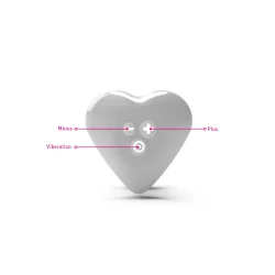 Mystim Heart´s Desire White - перезаряжаемый вибратор для клитора, 6.7 см (белый) - Зображення 6