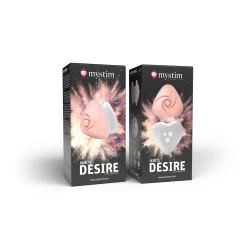 Mystim Heart´s Desire White - перезаряжаемый вибратор для клитора, 6.7 см (белый) - Зображення 13