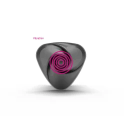 Mystim Heart´s Desire Black Edition - вібратор для клітора з електростимуляцією, 6.7 см (чорний) - Зображення 12