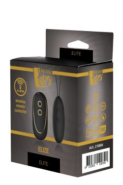 Dream Toys Elite Elize - Віброяйце з дистанційним пультом управління, 8 см (чорний) - Зображення 2