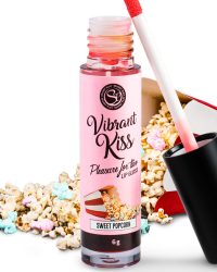 Scala Lip Gloss Vibrant Kiss Блиск для губ зі смаком попкорну, 6 гр.