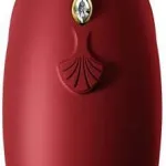 Zalo Hero Pulse Wave Massager- Імпульсно-хвильовий масажер для клітора, 14.6 см (червоний) — фото 4