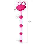 LoveToy 10" Silicone Frog Anal Beads — фото 2