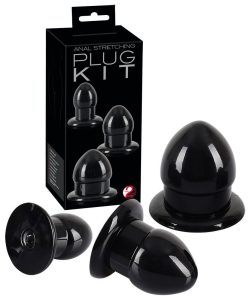 Набір анальних пробок Anal Stretching Plug Kit - Зображення 2