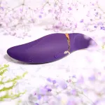 Zalo Hero Pulse Wave Massager- Імпульсно-хвильовий масажер для клітора, 14.6 см (фіолетовий) — фото 5