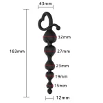 EroSpace Анальний ланцюжок Wild Play Anal Beads C2 — фото 4