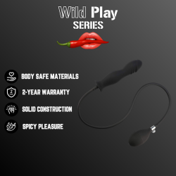 Надувна анальна пробка Wild Play Inflatable Anal Plug C6 - Зображення 8