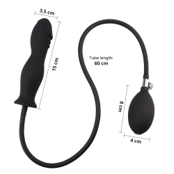 Надувна анальна пробка Wild Play Inflatable Anal Plug C6 - Зображення 6