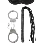 Pipedream Набор (кнут, наручники, маска) Pipedream Lovers Fantasy Kit — фото 1