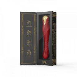 Червоний Zalo King - Вібратор з фрикціями та керуванням через смартфон, 15.2 см - Зображення 3