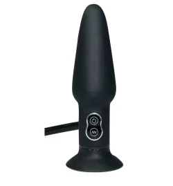 Orion True Vibrating Anal Plug надувна анальна пробка з вібрацією, 17х2.6 см - Зображення 2