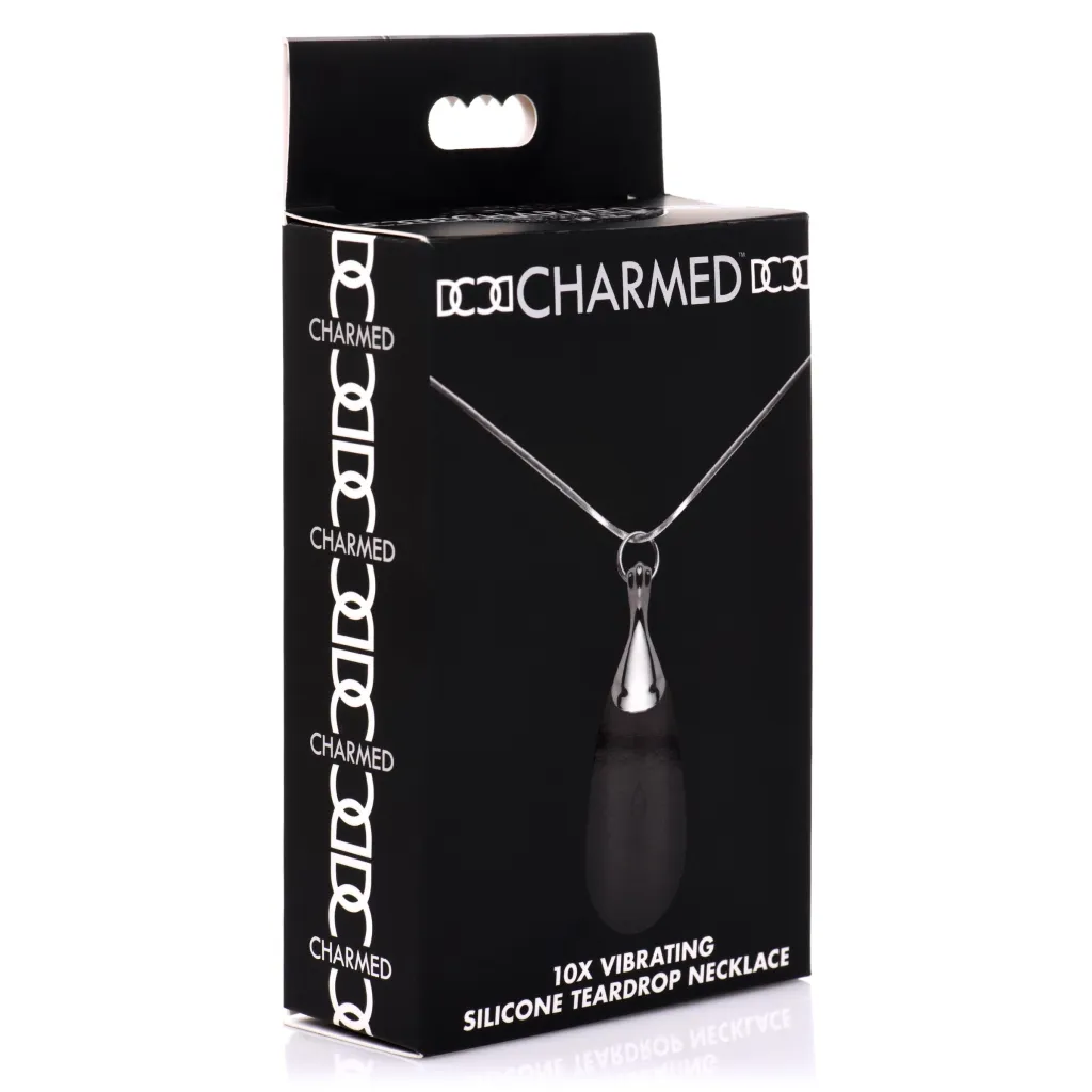 Charmed Vibrating Teardrop Necklace — фото 4