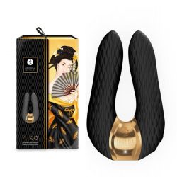Shunga - Aiko Intimate Massager - Вібромасажер, 10.8х6.5 см (чорний) - Зображення 6