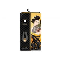 Shunga - Aiko Intimate Massager - Вібромасажер, 10.8х6.5 см (чорний) - Зображення 7