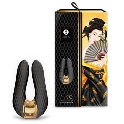 Shunga - Aiko Intimate Massager - Вібромасажер, 10.8х6.5 см (чорний) - Зображення 5