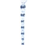 Boss Jelly Anal Beads Clear - анальний ланцюжок, 26х2.8 см (прозорий)