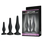 Pretty Love Begginer Mini Anal Kit Black — фото 1