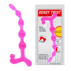 Анальний ланцюжок Bendy Twist 8", 20 см - Зображення 4