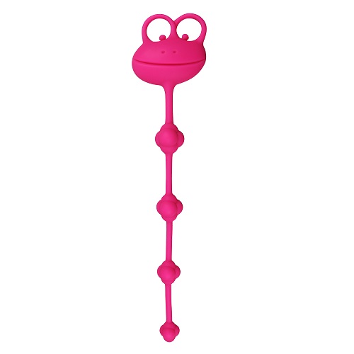 LoveToy 10″ Silicone Frog Anal Beads – анальний ланцюжок, 22х2.3 см (рожевий) Dezire 3 LoveToy 10" Silicone Frog Anal Beads - анальний ланцюжок, 22х2.3 см (рожевий) - Зображення 1