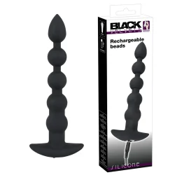 Orion Black Velvets Rechargeable Beads - Анальний ланцюжок з вібрацією, 21х3.1 см (чорний) - Зображення 10