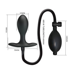 Надувна анальна пробка Pretty Love Inflatable Anal Plug - Зображення 7