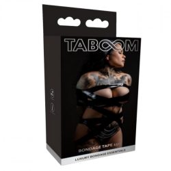 Taboom Bondage Tape - бондажний скотч, 15 м (чорний) - Зображення 3