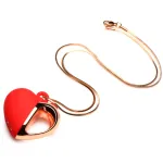 Charmed Vibrating Silicone Heart Necklace — фото 1