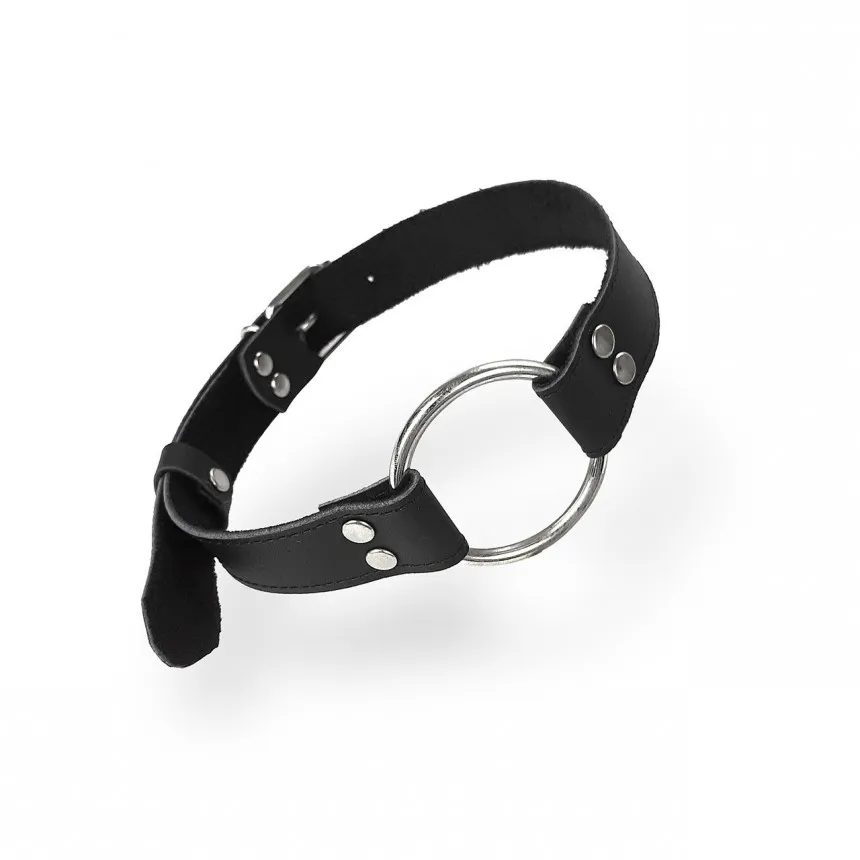 Art of Sex Gag Ring Metal, черный — фото 2