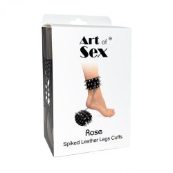 Art of Sex - Rose - Поножі з шипами з натуральної шкіри - Зображення 3