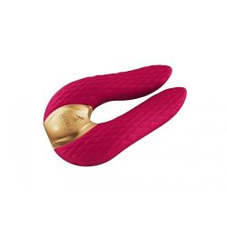 Shunga - Aiko Intimate Massager - Вібромасажер, 10.8х6.5 см (малиновий) - Зображення 5
