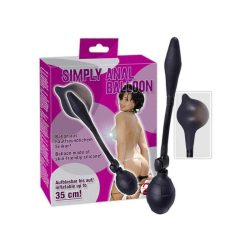 Orion Simply Anal Balloon - надувна анальна пробка, 30 см (чорний) - Зображення 5