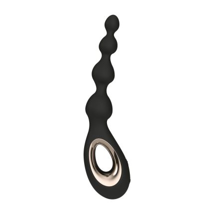 LELO Soraya Beads Black – Анальний вібратор, 23,4 см (чорний)